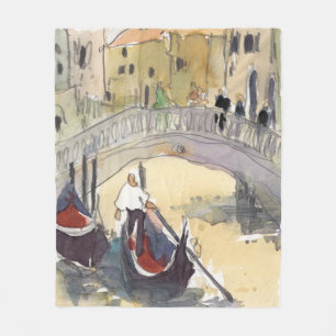 Destinations   Venice Plein Air Gondola Ride Fleece Blanket