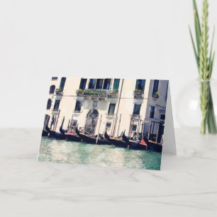 Destinations   Venice Waterfront Photograph Card