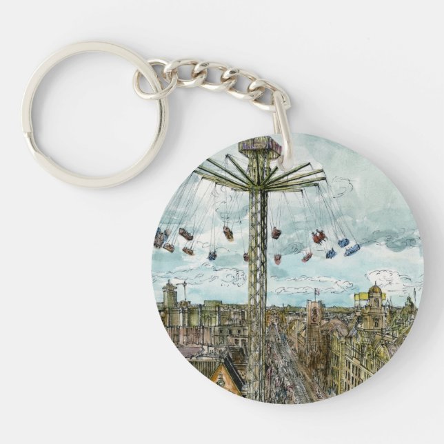 Destinations | Watercolor European Swing Ride (Devant)