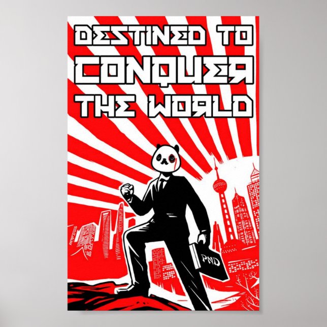 Destiné à conquérir le monde Poster (Devant)