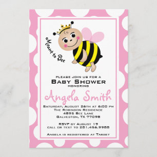 Destiné À Être Invitation Baby shower