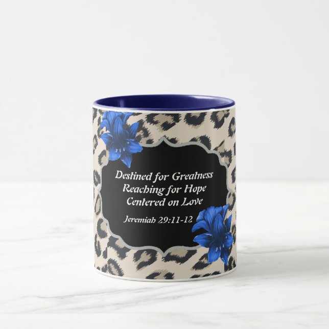 Destiné à Grandeur Poster de animal Floral Mug (Centre)