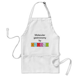 Destiney periodic table name apron