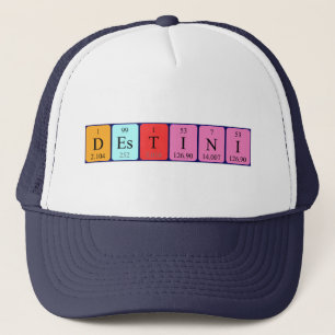 Destini periodic table name hat