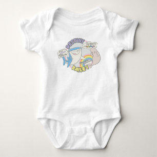 Destiny & Bailey Comic Graphic Baby Bodysuit