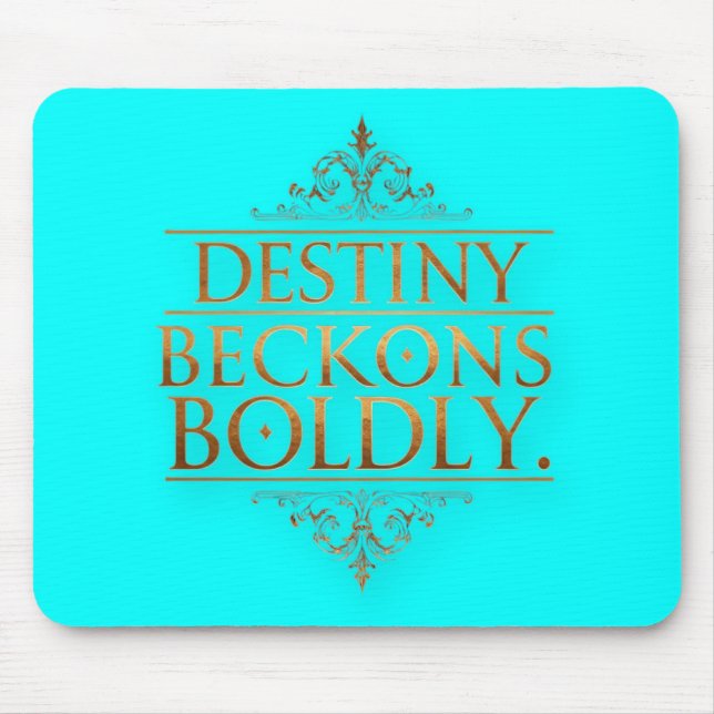 Destiny Beckons Boldly  Mouse Pad (Front)