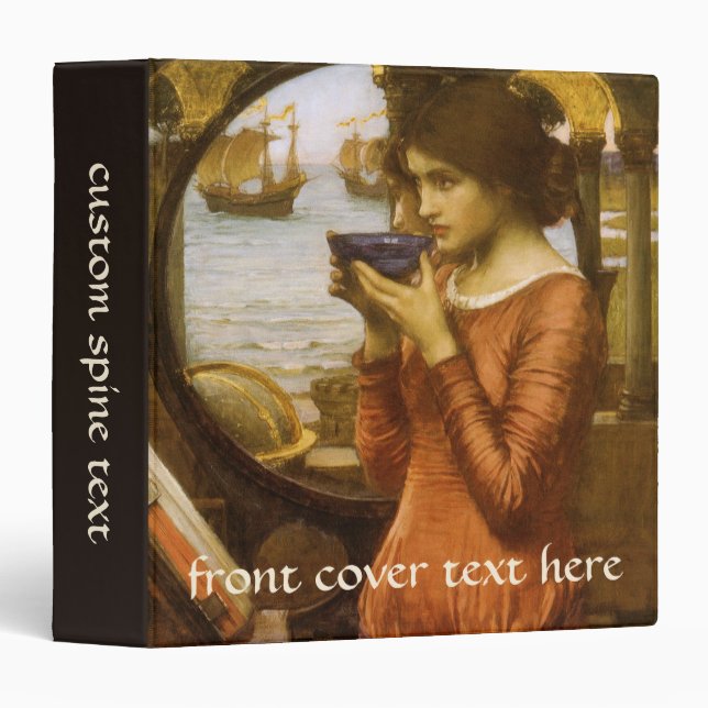 Destiny by John William Waterhouse Binder (Front/Spine)