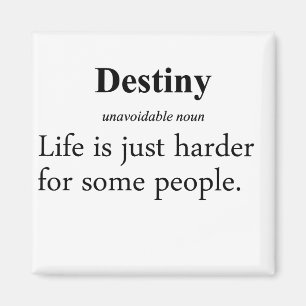 Destiny Definition Magnet