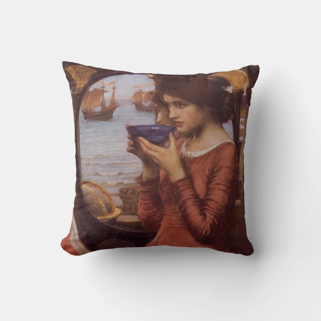 Destiny Fine Art Throw Pillow (Front)
