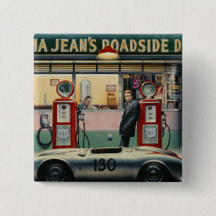 Destiny Highway 2 Inch Square Button