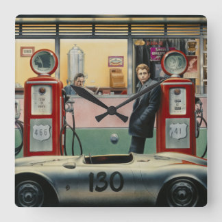 Destiny Highway Square Wall Clock