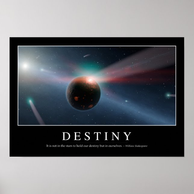 Destiny: Inspirational Quote 2 Poster (Front)