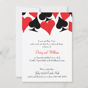 Destiny Las Vegas Rehearsal Dinner Invitation
