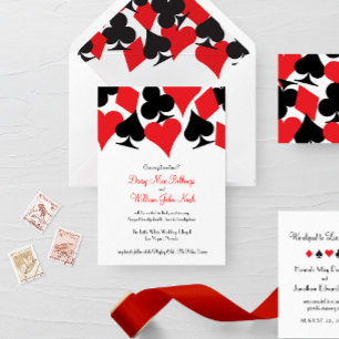 Destiny Las Vegas Wedding Invitation