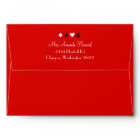 Destiny Las Vegas Wedding Invitation Red Black