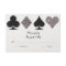 Destiny LasVegas Wedding reply faux silver glitter