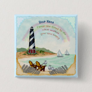 Destiny Lighthouse 2 Inch Square Button