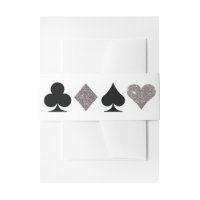 Destiny Vegas Wedding Faux Silver Glitter