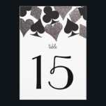Destiny Vegas Wedding Reception Table Number Card<br><div class="desc">Don't forget to customize both sides and order one for each table!  A modern and unique take on the ikat pattern,  the desert-like colours compliment any warm weather destination wedding. �2birdstone 2011 all rights reserved.</div>