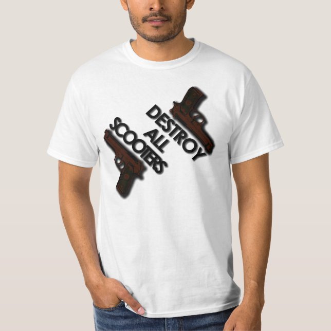 Destory All Scooters T-Shirt (Front)
