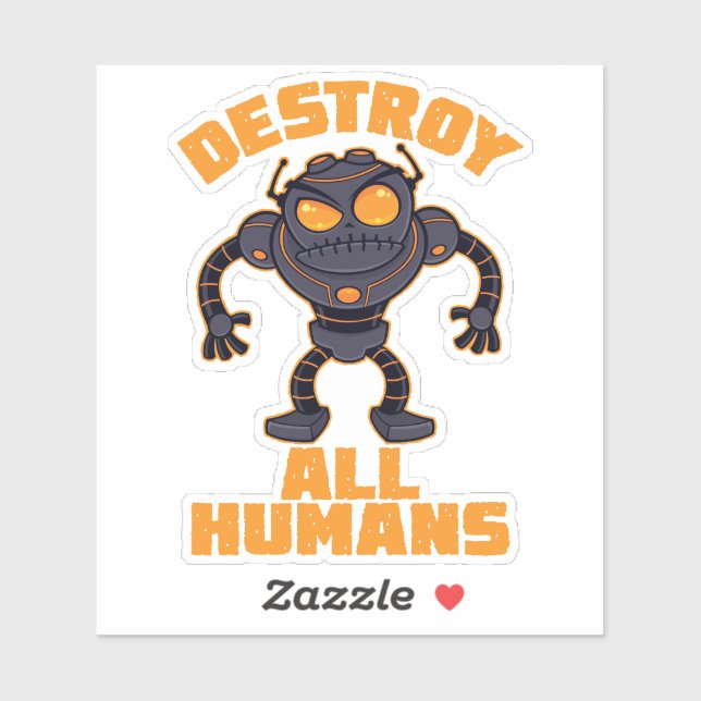 Destroy All Humans Angry Robot (Sheet)