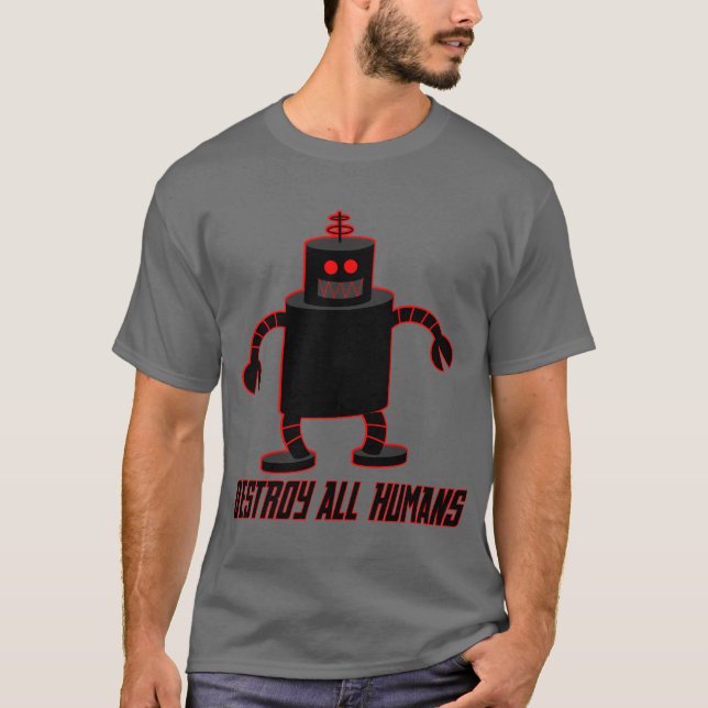 Destroy All Humans T-Shirt (Front)