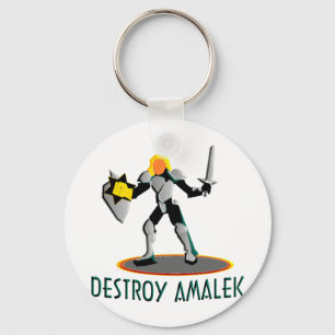 Destroy Amalek Keychain