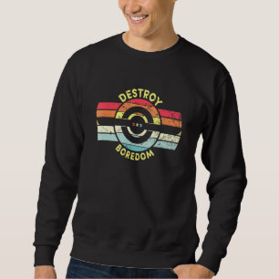 Destroy Boredom One Wheel Electric Skateboard Floa Sweatshirt