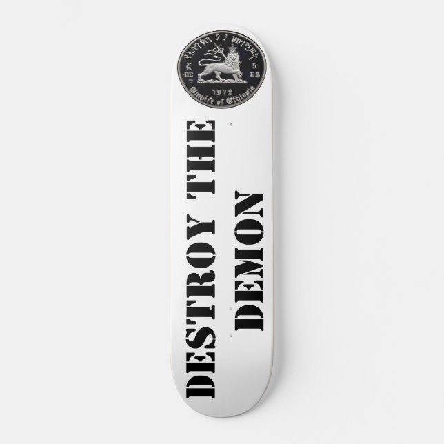 DESTROY THE DEMON Skateboard (Front)