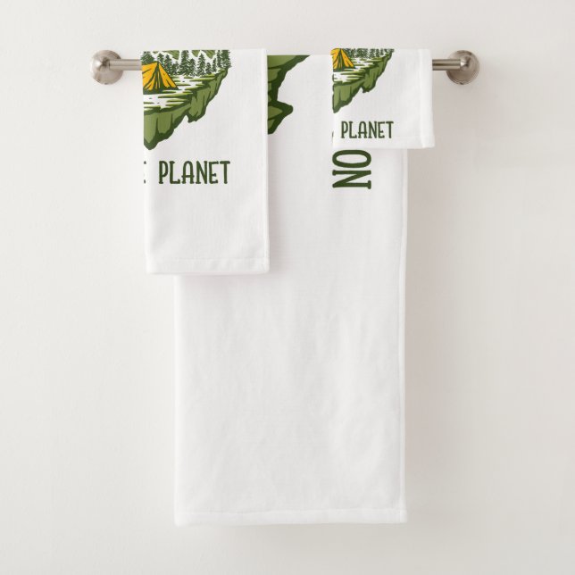 Destroy The Patriarchy Not The Planet  Bath Towel Set (Insitu)