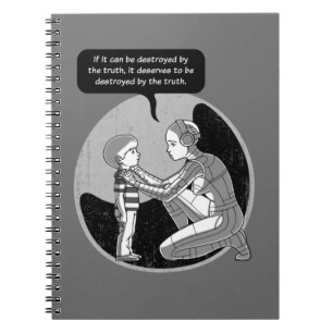 Destroyed By Truth Notebook