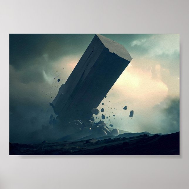 Destroyed Monolith Poster (Front)