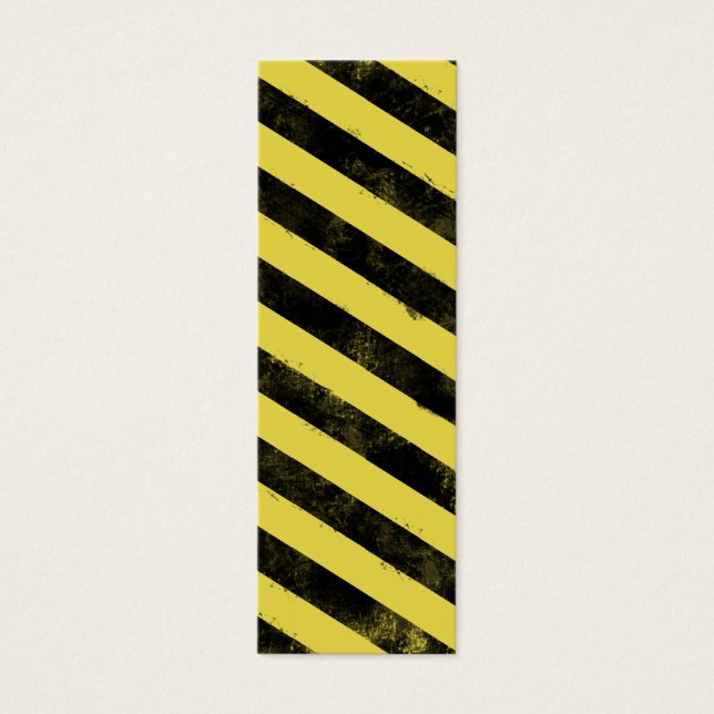 Destroyed Warning Bookmark (Front)
