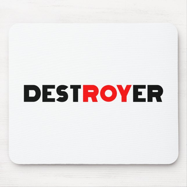 Destroyer Roy Mouse Pad (Front)