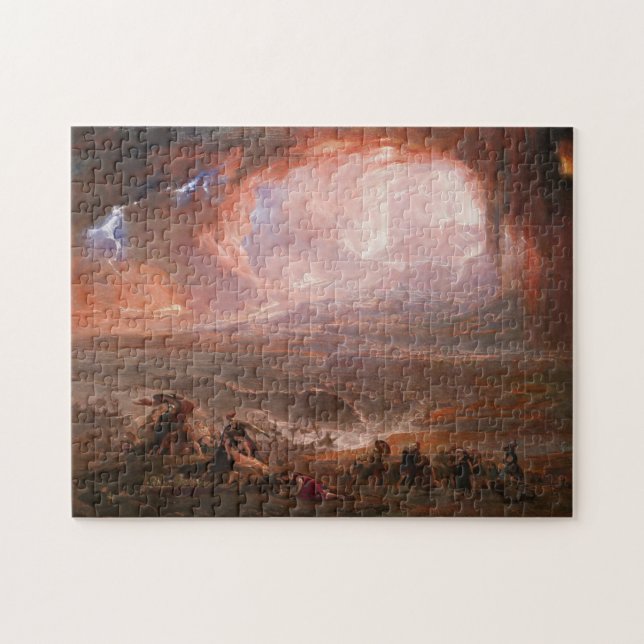 Destruction of Pompeii Herculaneum, John Martin Jigsaw Puzzle (Horizontal)