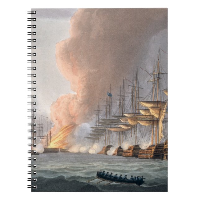 Destruction of the Danish Fleet before Copenhagen, Notebook (Front)