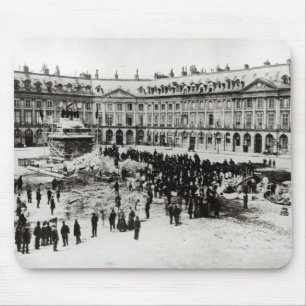 Destruction of the Vendome Column Mouse Pad