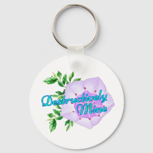 Destructively Mine Keychain