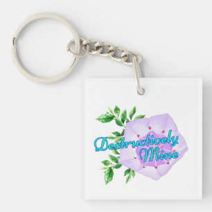 Destructively Mine Keychain