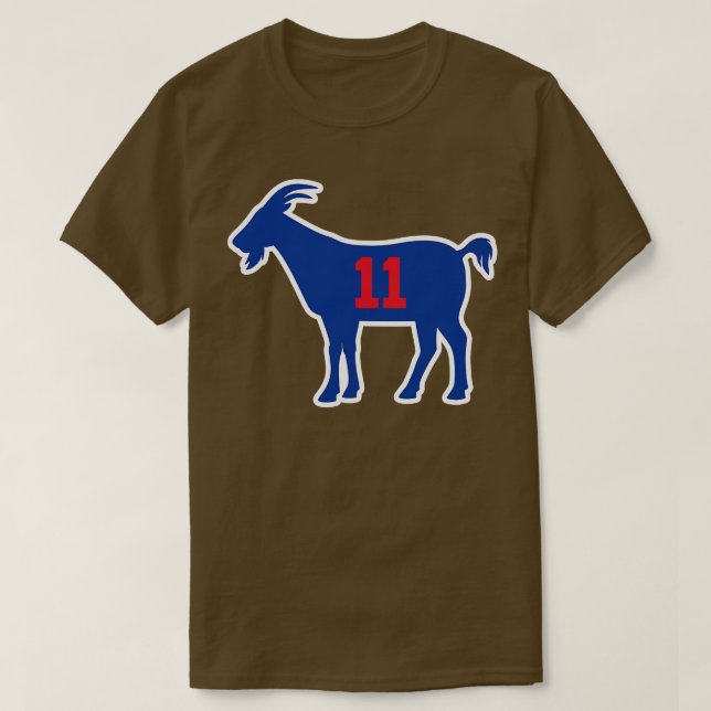 DET GOAT 11 Red T-Shirt (Design Front)