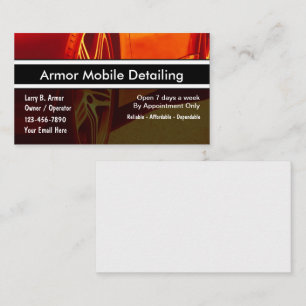 Détail automatique des Cartes de visite