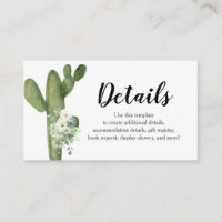 Detail Cactus White Flowers Taco bout Love 