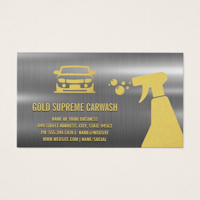 Détail du lavage de voiture | Détail automatique | (Devant)