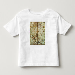 Detail from a Catalan World Map Toddler T-shirt