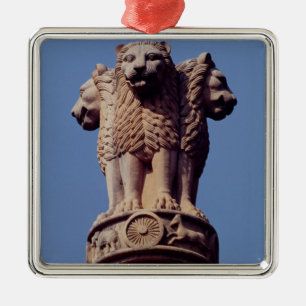 Detail from an Ashoka Pillar Metal Ornament