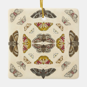 Detail from Plate IV Ceramic Ornament