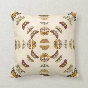 Detail from Plate XI Throw Pillow