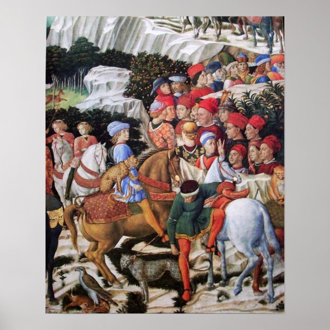 Detail from Procession of the Magus Melchior Poster (Front)