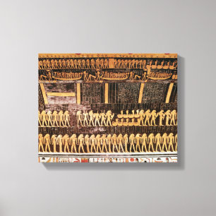 Detail from the Book of the Day Canvas Print