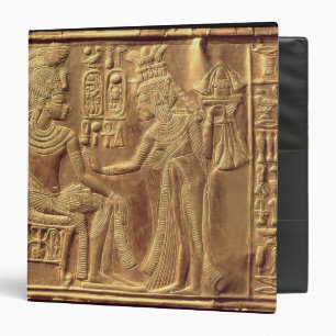 Detail from the Golden Shrine of Tutankhamun Binder